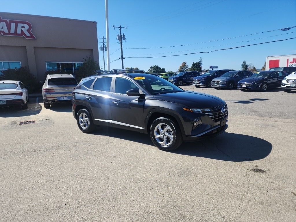 Used 2022 Hyundai Tucson SEL with VIN 5NMJBCAE5NH079635 for sale in Manchester, NH