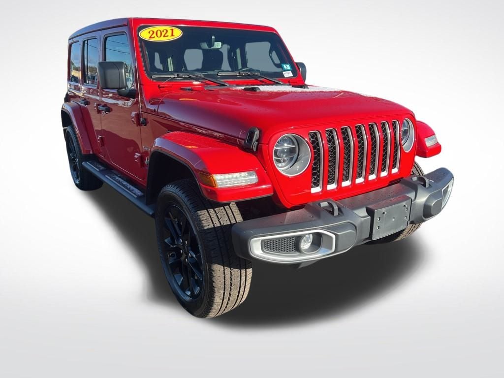 Used 2021 Jeep Wrangler 4xe Sahara SUV