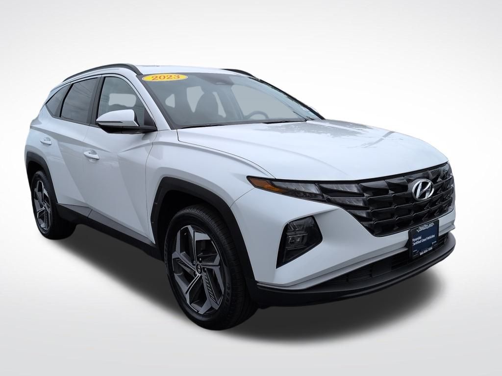 Used 2023 Hyundai Tucson SEL with VIN 5NMJFCAE0PH206136 for sale in Manchester, NH
