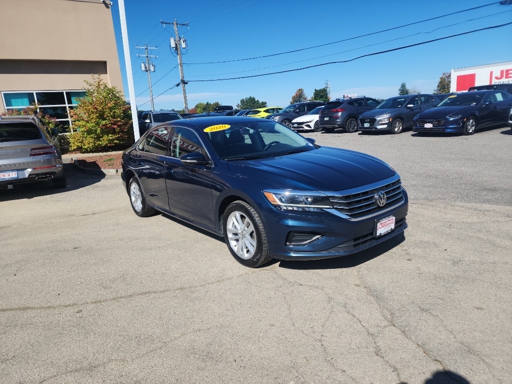 Used 2020 Volkswagen Passat SE with VIN 1VWSA7A36LC018042 for sale in Manchester, NH