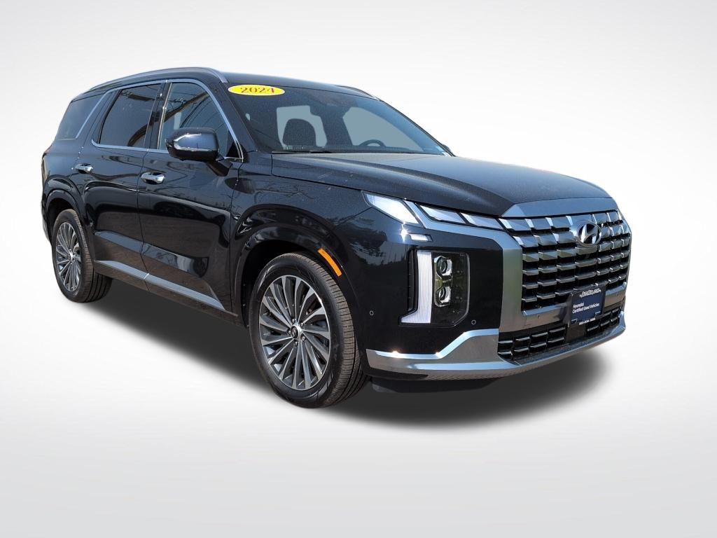 Used 2024 Hyundai Palisade Calligraphy with VIN KM8R7DGE6RU699101 for sale in Manchester, NH