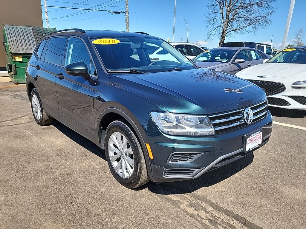 Used 2018 Volkswagen Tiguan S with VIN 3VV0B7AX6JM103499 for sale in Manchester, NH