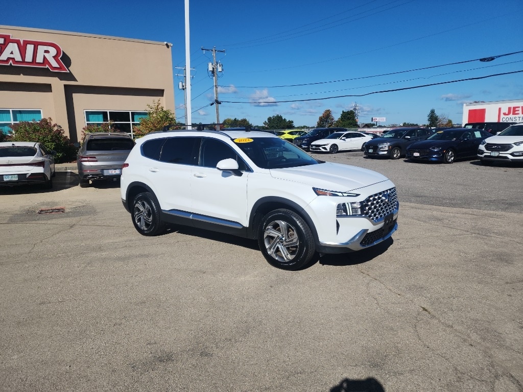 Used 2022 Hyundai Santa Fe SEL with VIN 5NMS2DAJ6NH383788 for sale in Manchester, NH