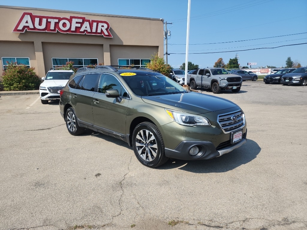 Used 2015 Subaru Outback Limited with VIN 4S4BSALC2F3240796 for sale in Manchester, NH