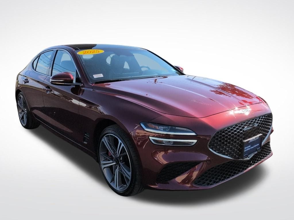 Used 2025 GENESIS G70 Standard with VIN KMTG34SC9SU146690 for sale in Manchester, NH