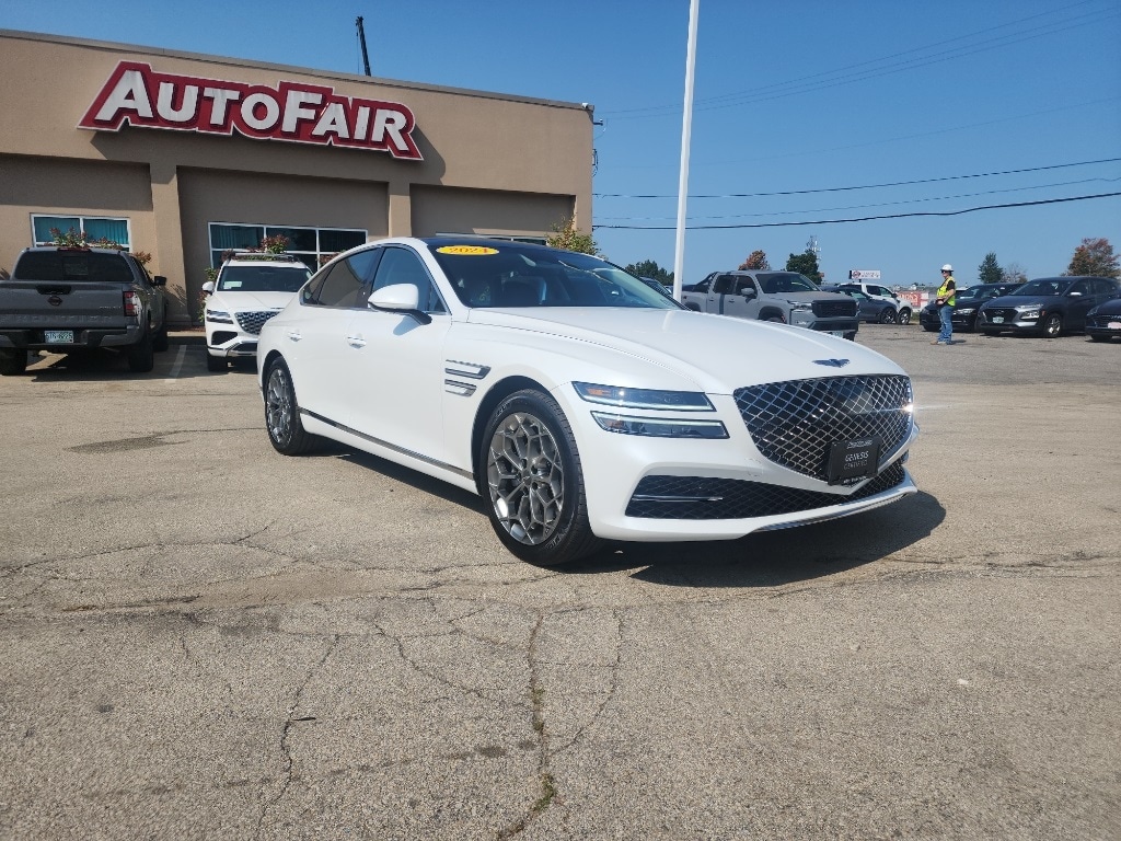 Used 2024 GENESIS G80 Base with VIN KMTGB4SC0RU218681 for sale in Manchester, NH