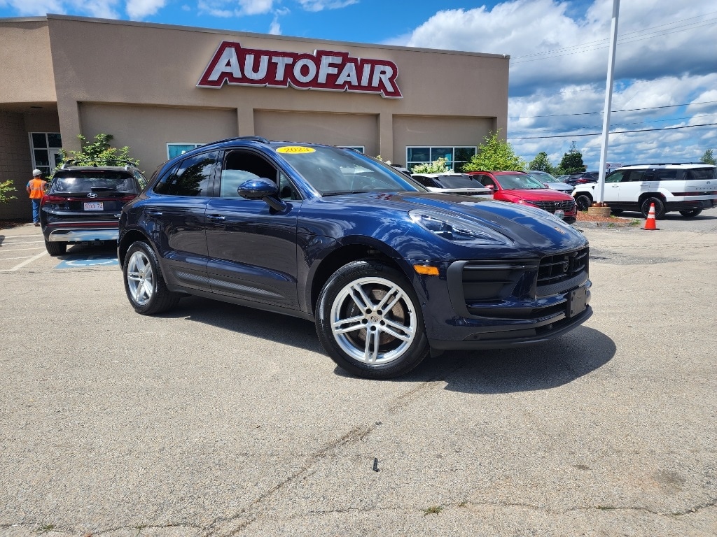 Used 2023 Porsche Macan Base with VIN WP1AA2A53PLB14329 for sale in Manchester, NH