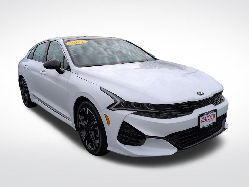 Used 2021 Kia K5 GT-Line with VIN 5XXG64J28MG012888 for sale in Manchester, NH