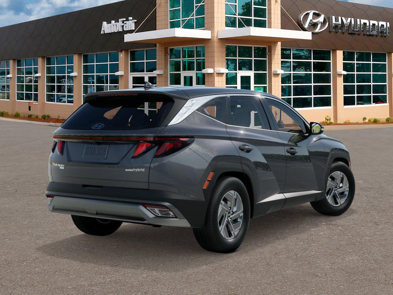 New 2026 Hyundai Tucson Hybrid Blue SUV