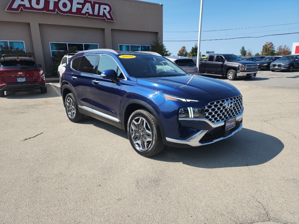 Used 2022 Hyundai Santa Fe Limited with VIN 5NMS4DAL0NH387301 for sale in Manchester, NH