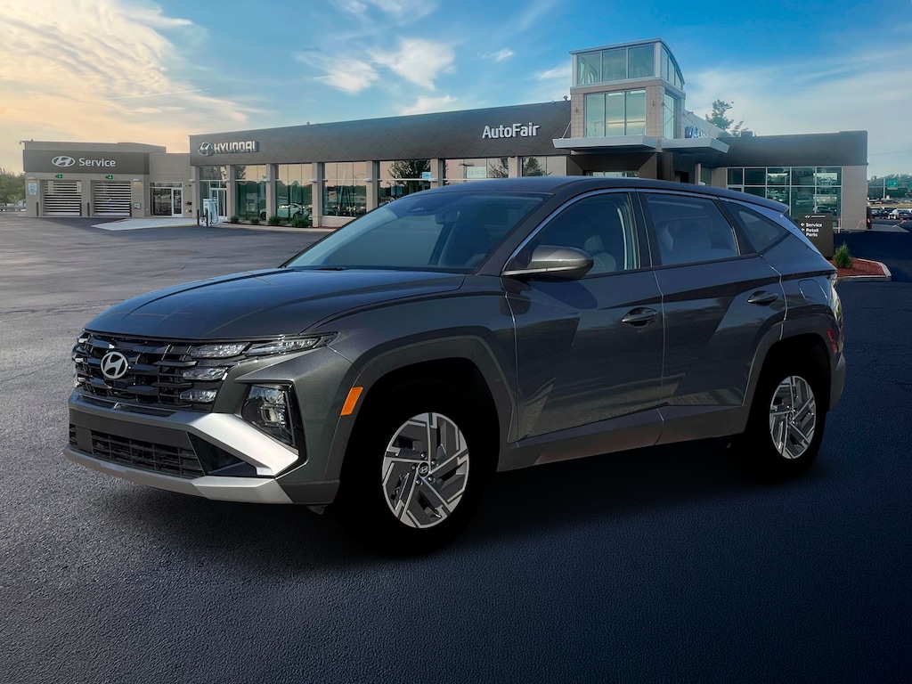 New 2026 Hyundai Tucson Hybrid Blue SUV