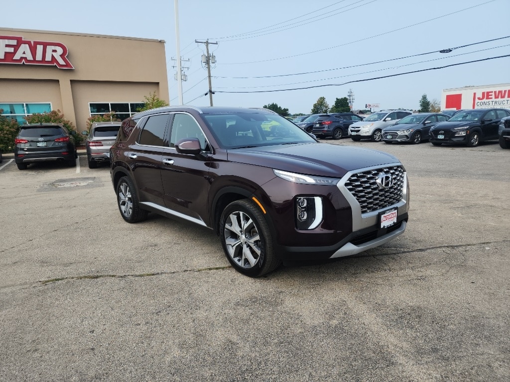 Used 2022 Hyundai Palisade SEL with VIN KM8R4DHE3NU340970 for sale in Manchester, NH