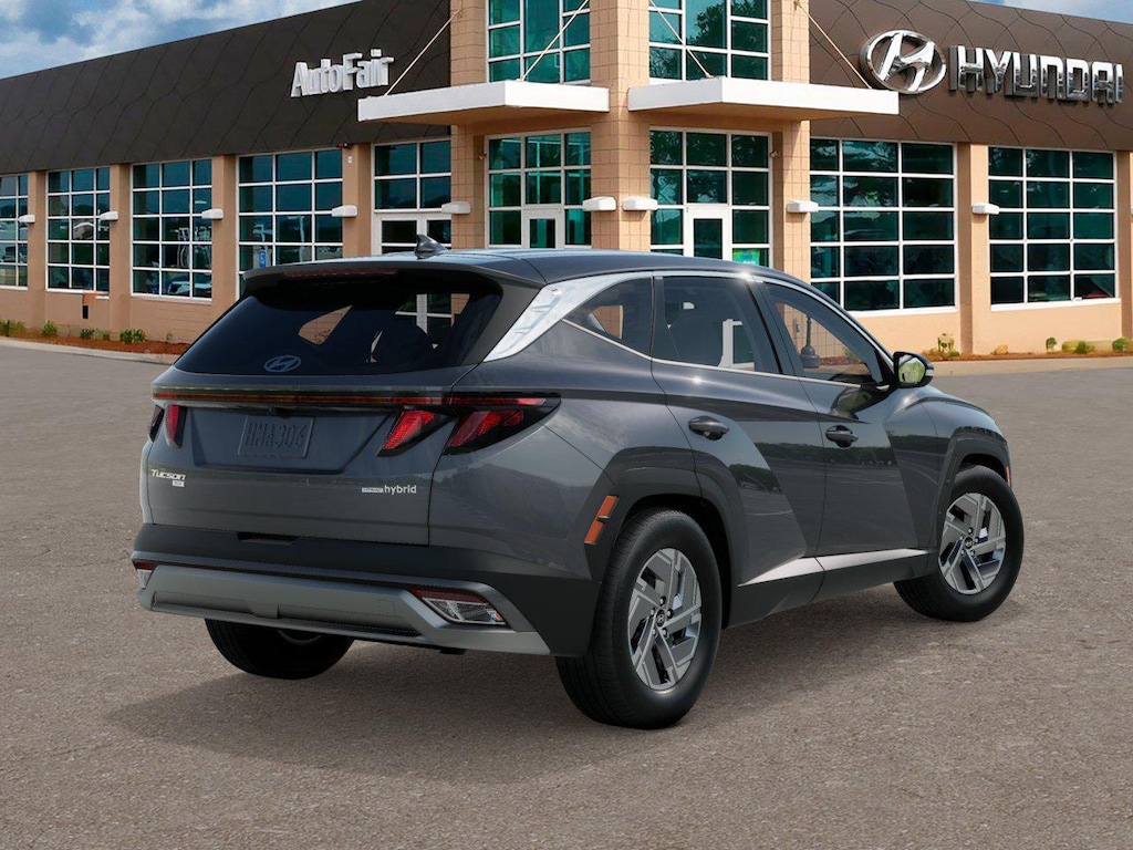 New 2026 Hyundai Tucson Hybrid Blue SUV