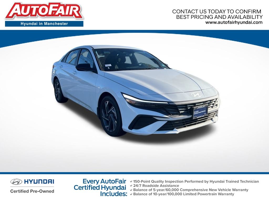 2025 Hyundai Elantra Blue