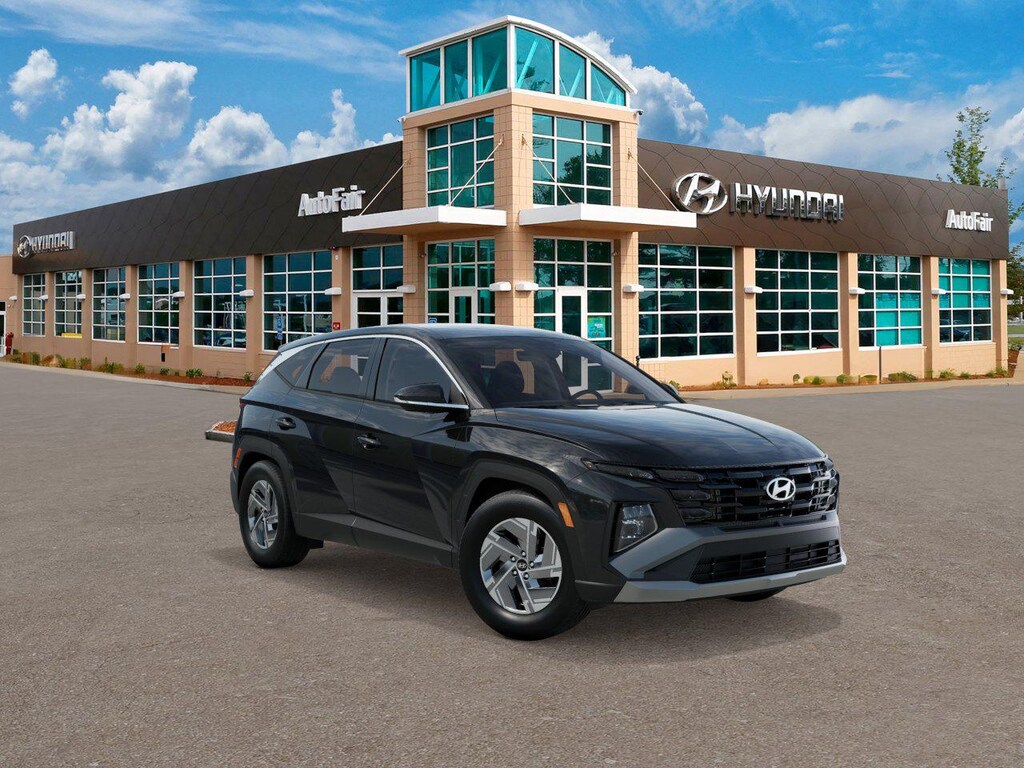 New 2026 Hyundai Tucson Hybrid Blue SUV