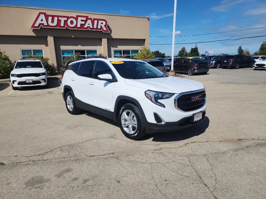 Used 2020 GMC Terrain SLE with VIN 3GKALTEV0LL160389 for sale in Manchester, NH