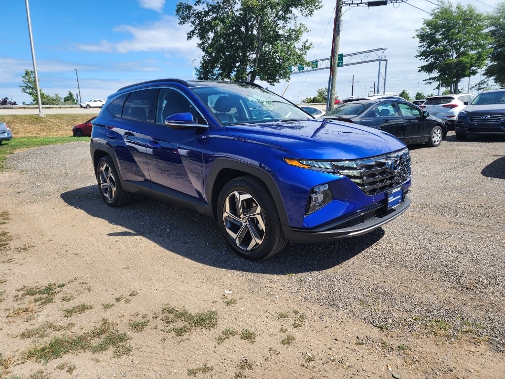 Used 2022 Hyundai Tucson Limited with VIN 5NMJECAE1NH155035 for sale in Manchester, NH