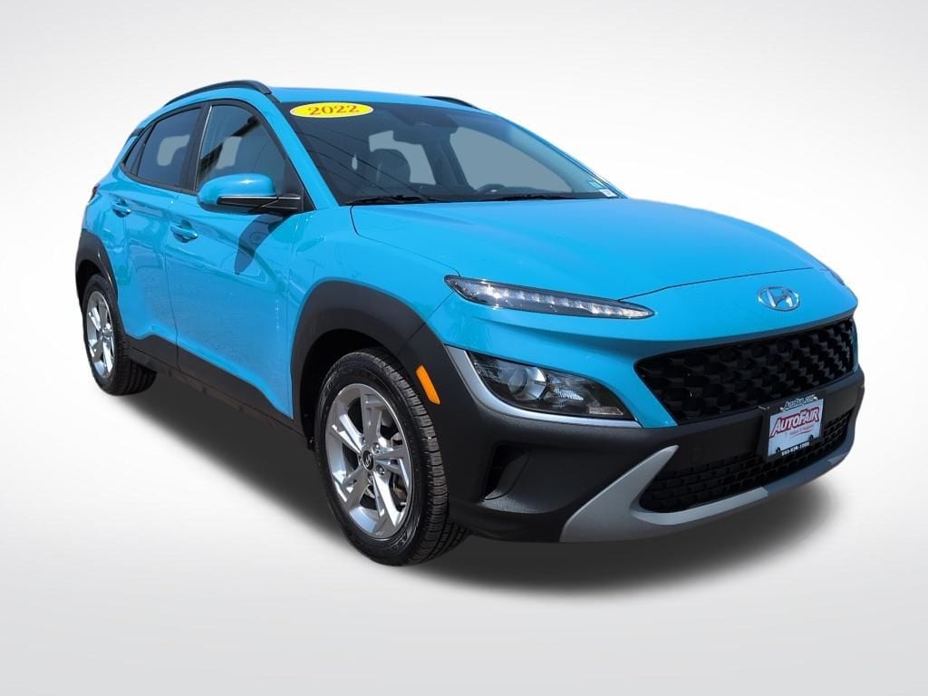 Used 2022 Hyundai Kona SEL with VIN KM8K3CAB5NU885891 for sale in Manchester, NH