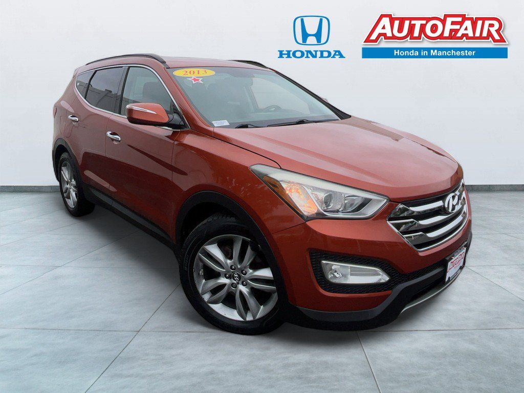 Certified 2013 Hyundai Santa Fe Sport 2.0T with VIN 5XYZUDLA9DG101058 for sale in Manchester, NH