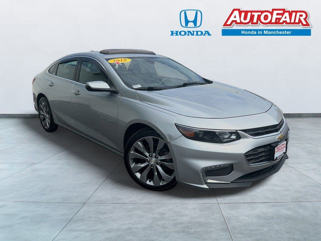 Certified 2018 Chevrolet Malibu Premier Sedan