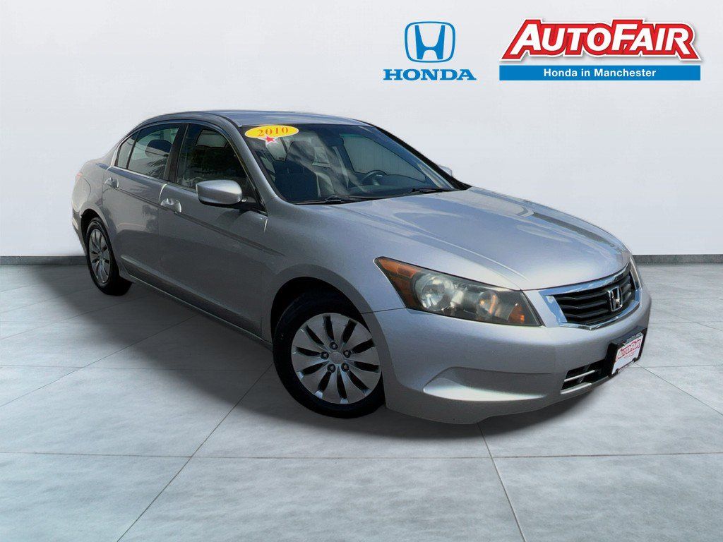 Certified 2010 Honda Accord LX with VIN 1HGCP2F36AA177400 for sale in Manchester, NH