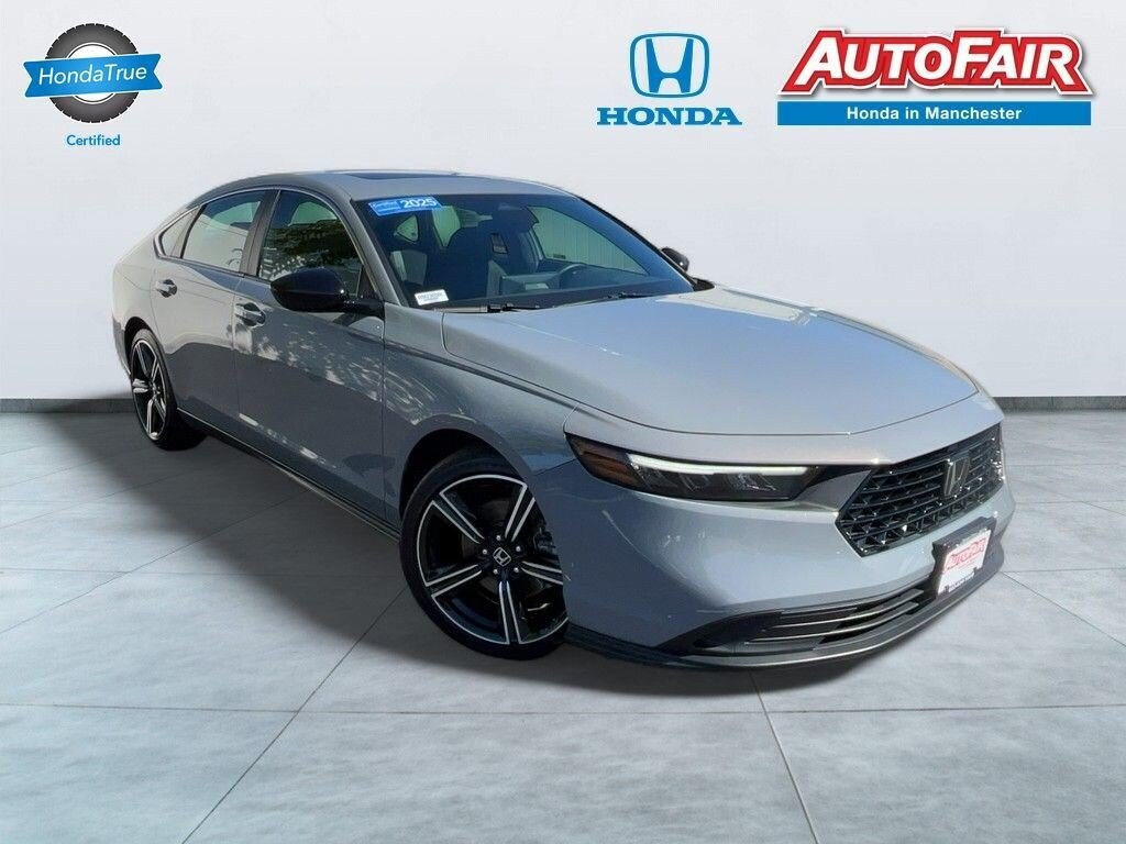 Certified 2025 Honda Accord Hybrid Sport Sedan