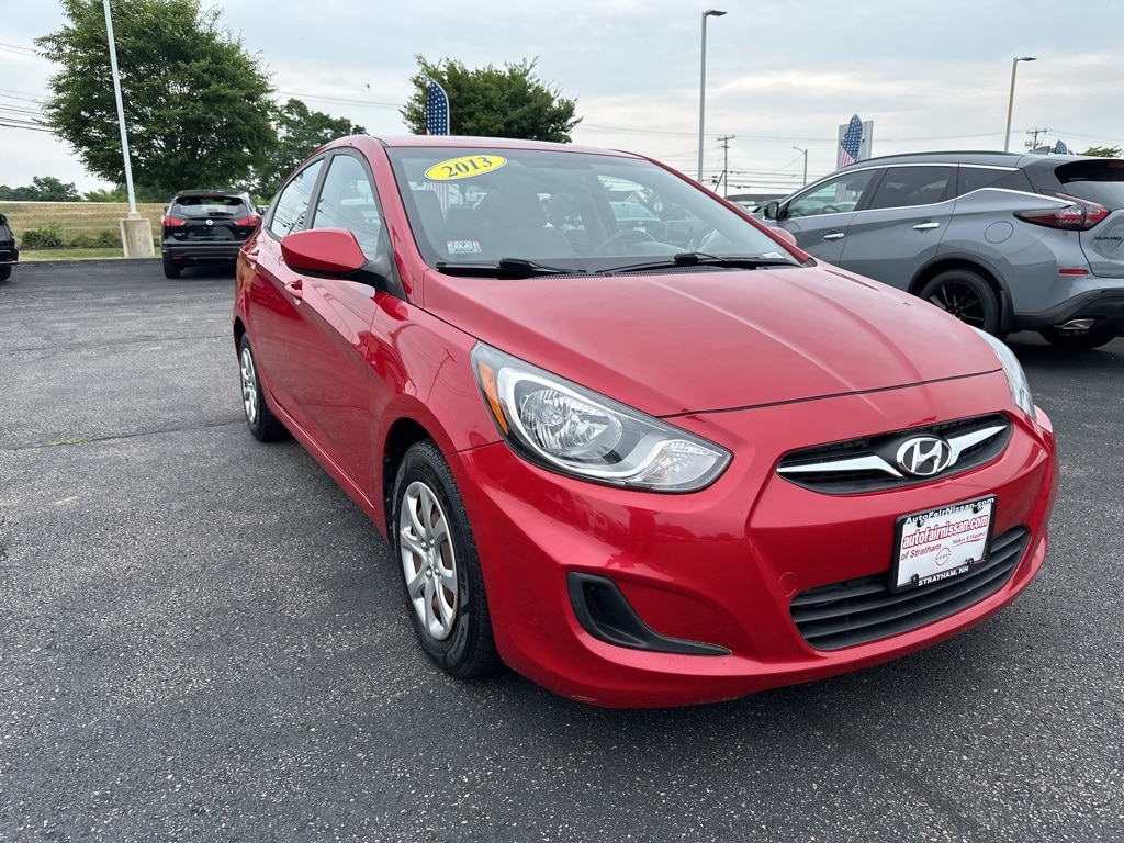 Used 2013 Hyundai Accent GLS with VIN KMHCT4AEXDU477714 for sale in Stratham, NH