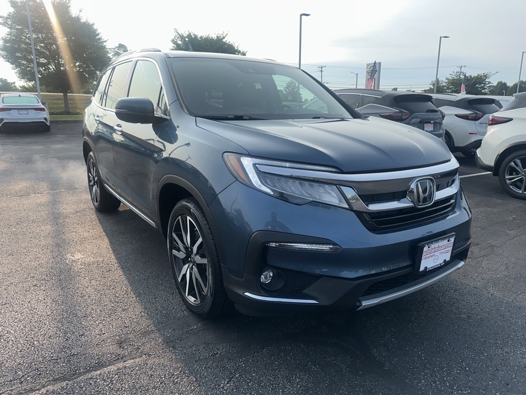 Used 2021 Honda Pilot Elite with VIN 5FNYF6H03MB050407 for sale in Stratham, NH