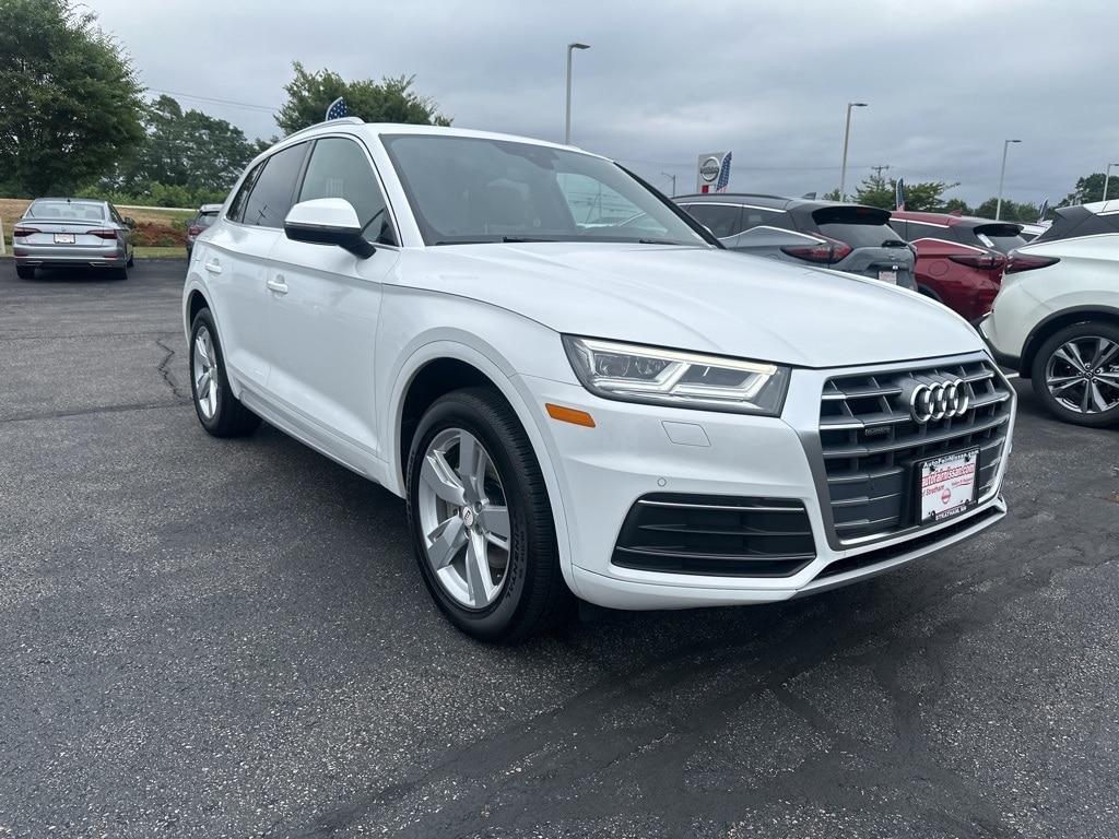 Used 2019 Audi Q5 Premium Plus with VIN WA1BNAFY1K2139696 for sale in Stratham, NH