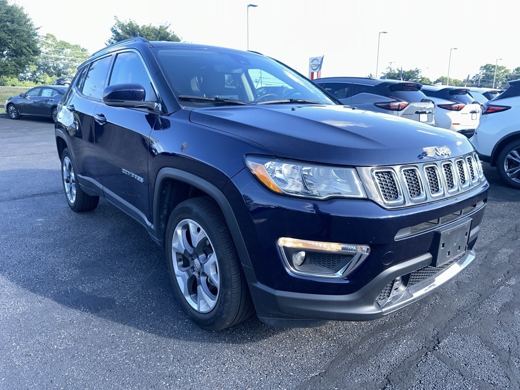 Used 2021 Jeep Compass Limited with VIN 3C4NJDCB3MT540183 for sale in Manchester, NH