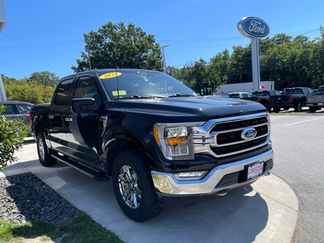 Certified 2021 Ford F-150 XLT with VIN 1FTEW1EP7MFC26507 for sale in Haverhill, MA