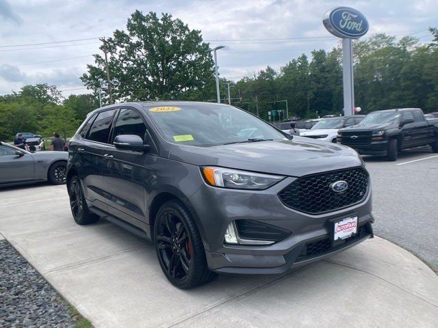 Certified 2022 Ford Edge ST with VIN 2FMPK4AP9NBA57164 for sale in Haverhill, MA