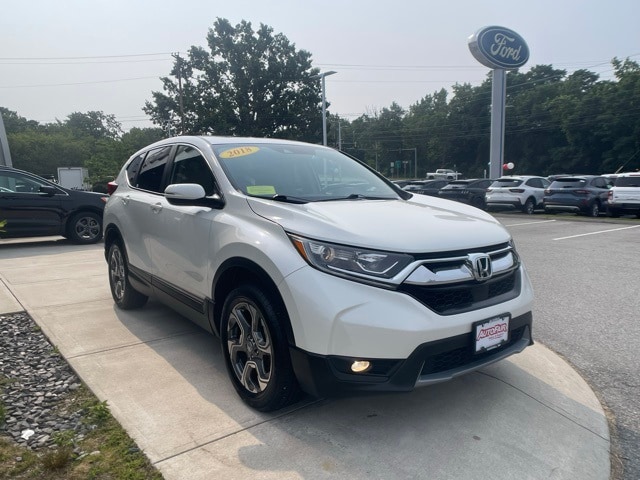 Certified 2018 Honda CR-V EX with VIN 5J6RW2H5XJL023037 for sale in Haverhill, MA