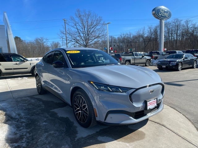 Certified 2025 Ford Mustang Mach-E Premium AWD with VIN 3FMTK3SUXSMA18400 for sale in Haverhill, MA