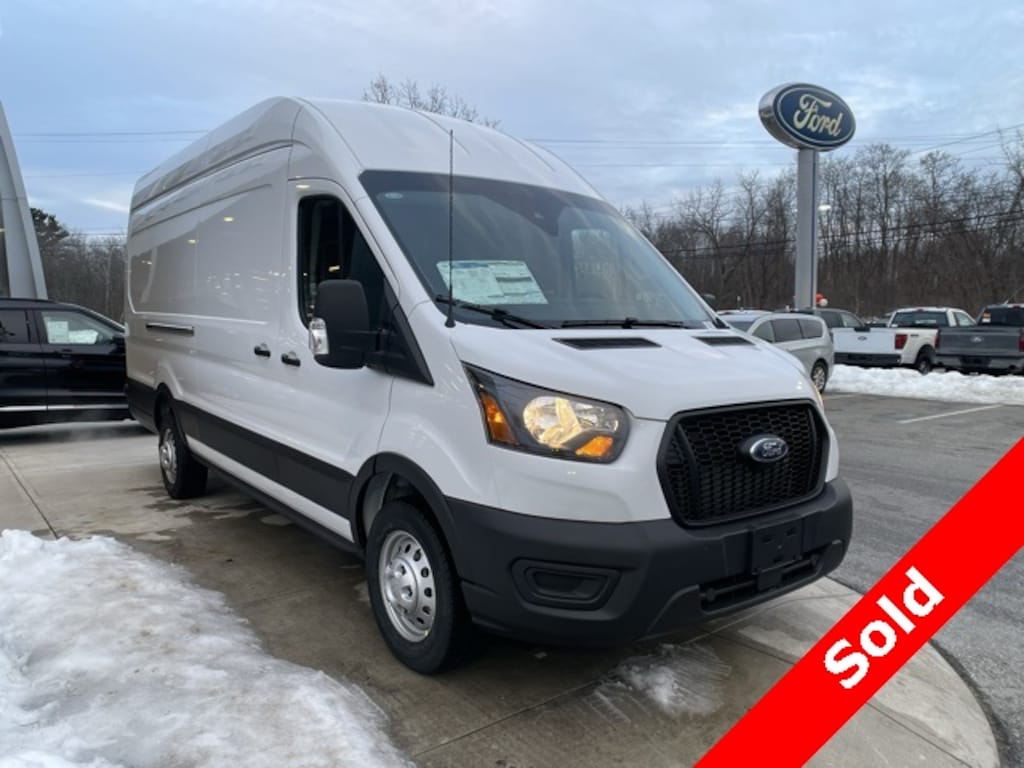 New 2024 Ford Transit-350 Cargo Base w/9,950 lb. GVWR Van High Roof Ext. Van