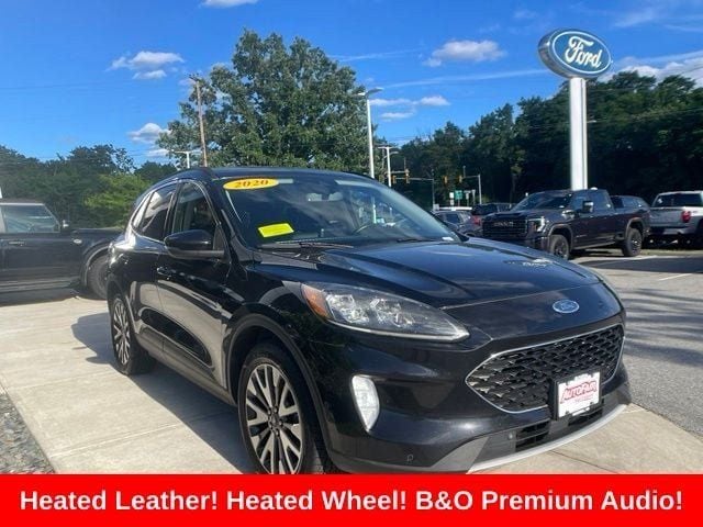 Certified 2020 Ford Escape Titanium with VIN 1FMCU9J90LUA46665 for sale in Haverhill, MA