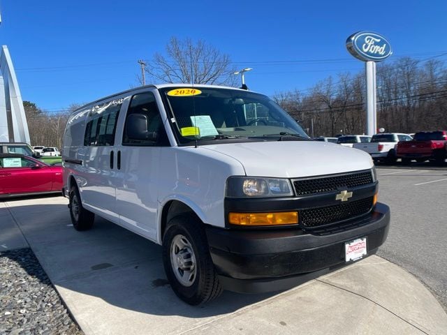 Certified 2020 Chevrolet Express Cargo Work Van with VIN 1GCWGAFP8L1253663 for sale in Haverhill, MA