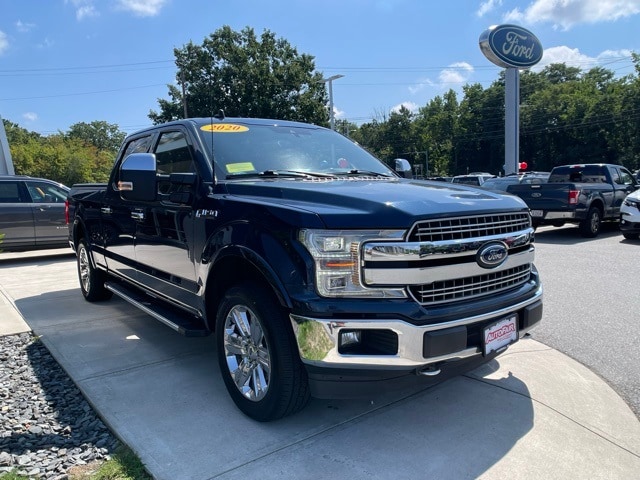 Certified 2020 Ford F-150 Lariat with VIN 1FTFW1E42LKF47824 for sale in Haverhill, MA