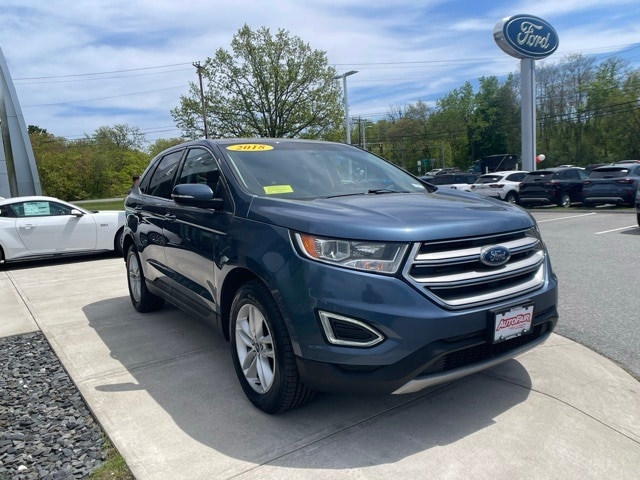Certified 2018 Ford Edge SEL with VIN 2FMPK4J84JBC17972 for sale in Haverhill, MA