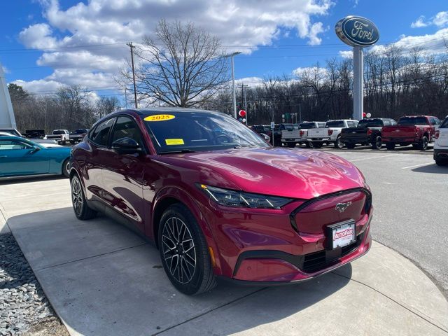 Certified 2025 Ford Mustang Mach-E Premium AWD with VIN 3FMTK3SU0SMA05882 for sale in Haverhill, MA