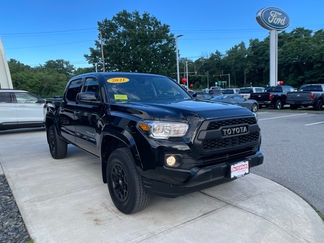 Certified 2021 Toyota Tacoma SR5 with VIN 3TYCZ5AN1MT048902 for sale in Haverhill, MA