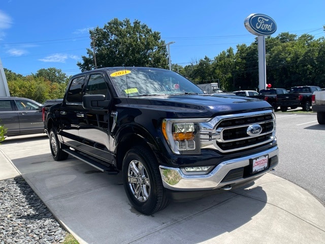 Certified 2021 Ford F-150 XLT with VIN 1FTEW1EP1MFA04948 for sale in Haverhill, MA