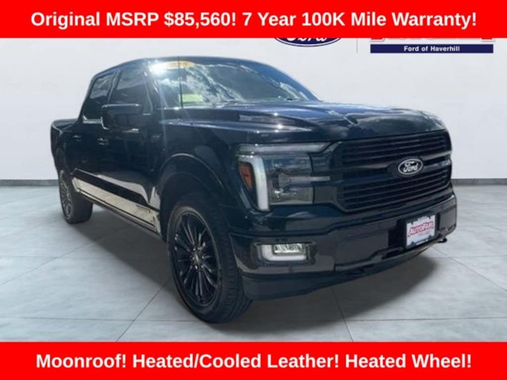 Certified 2025 Ford F-150 Platinum Truck