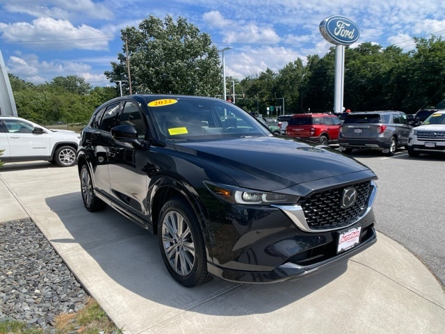 Certified 2022 Mazda CX-5 TURBO Signature with VIN JM3KFBXY8N0636663 for sale in Haverhill, MA