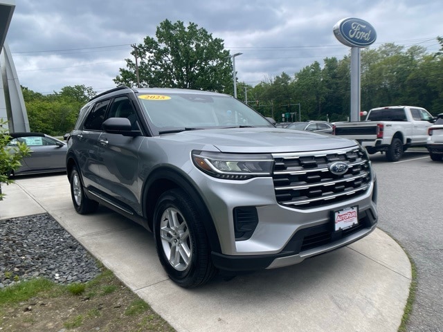 Certified 2025 Ford Explorer Active with VIN 1FMUK8DHXSGA00328 for sale in Haverhill, MA