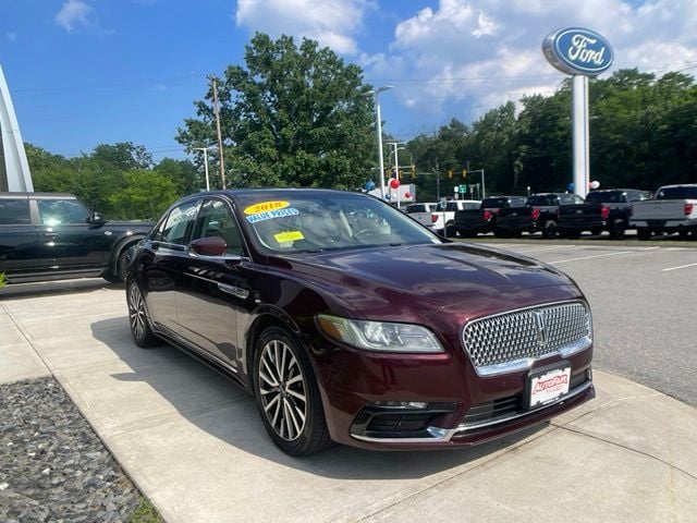 Used 2018 Lincoln Continental Select with VIN 1LN6L9TKXJ5616811 for sale in Haverhill, MA