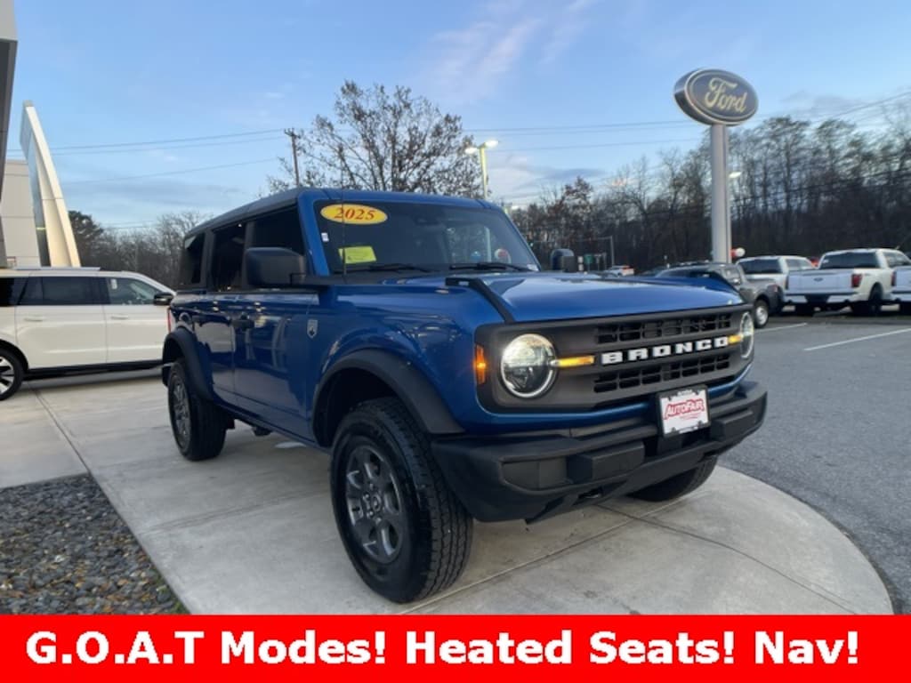 Certified 2025 Ford Bronco Big Bend SUV