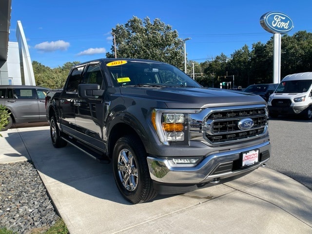 Certified 2021 Ford F-150 XLT with VIN 1FTEW1EP6MFA04931 for sale in Haverhill, MA