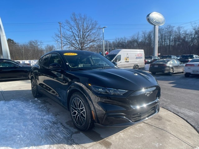 Certified 2025 Ford Mustang Mach-E Premium AWD with VIN 3FMTK3SU3SMA12714 for sale in Haverhill, MA
