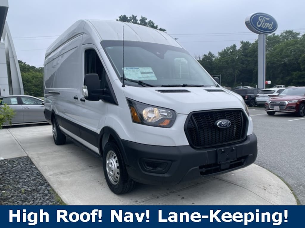 New 2024 Ford Transit-350 Cargo Base w/9,950 lb. GVWR Van High Roof Ext. Van
